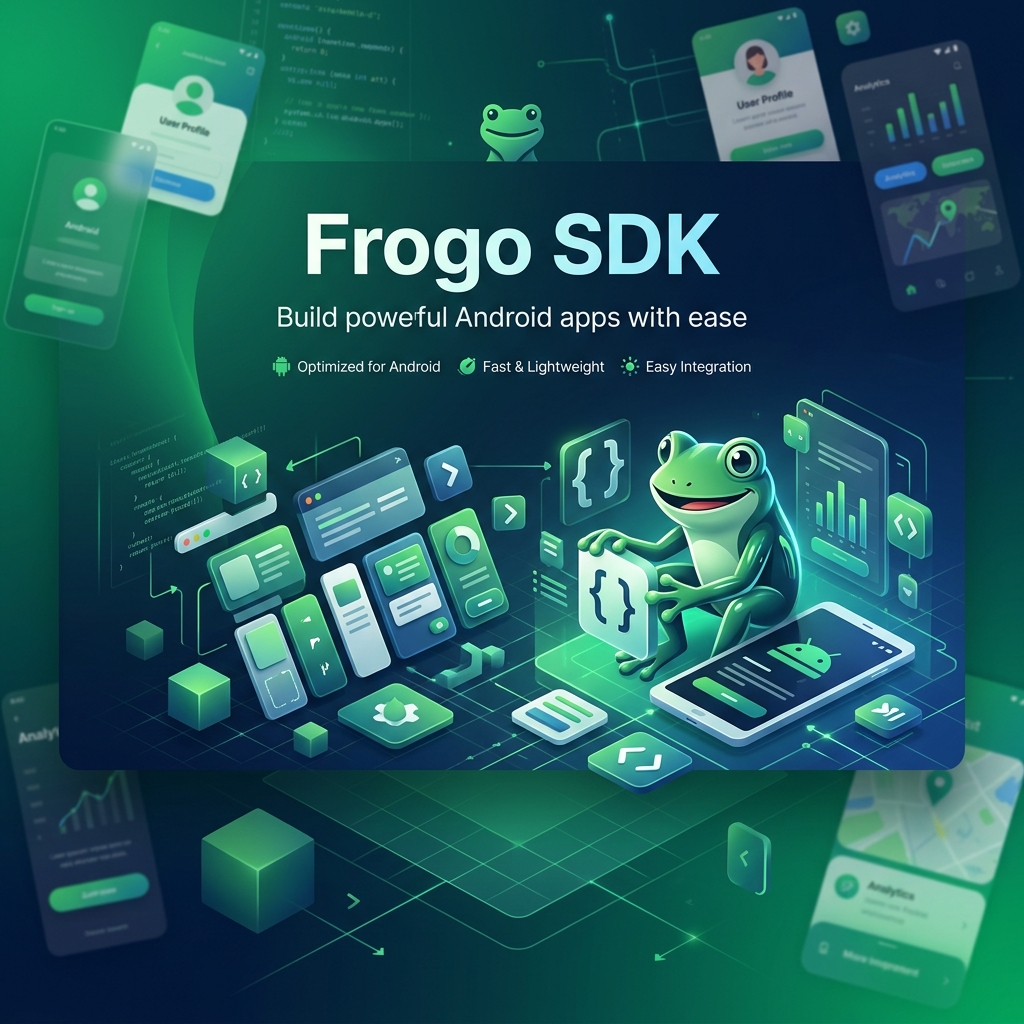 Frogo SDK Hero Banner